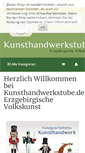 Mobile Screenshot of kunsthandwerkstube.de